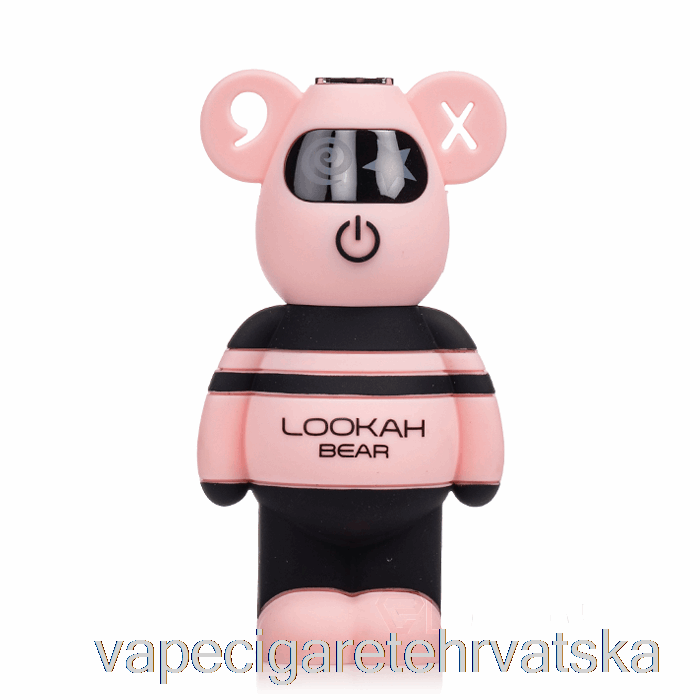 Vape Cigareta Lookah Bear 510 Baterija Roza